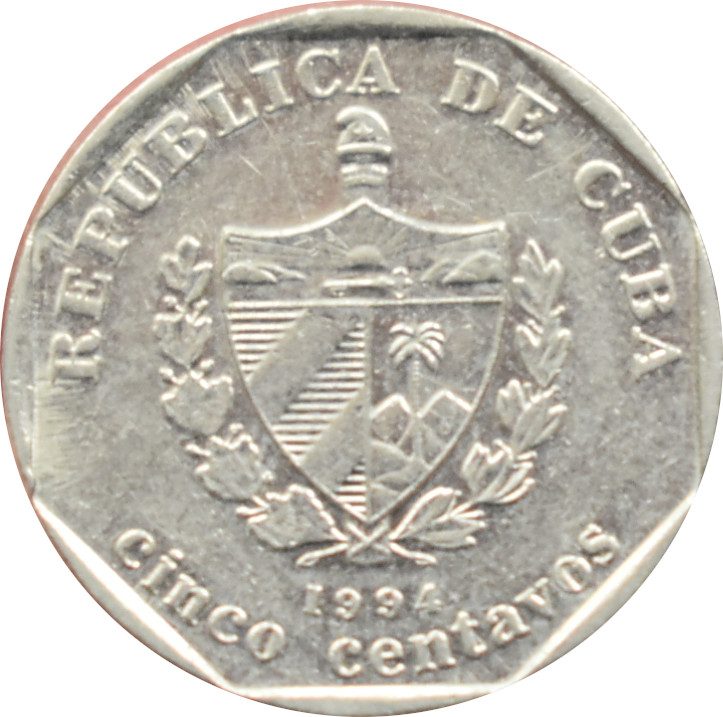 Kuba 5 Centavos 2016
