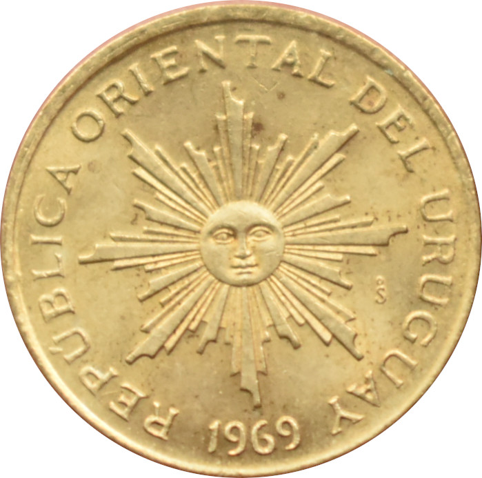 Uruguaj 1 Peso 1969