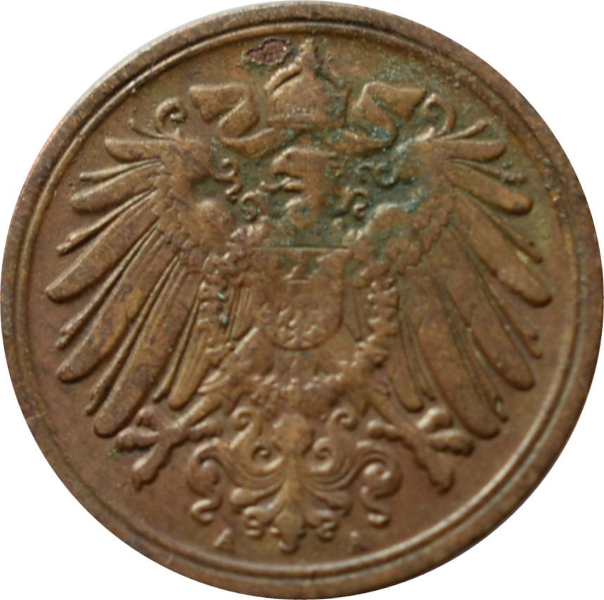Nemecko - Nemecká ríša 1 Pfennig 1909 A