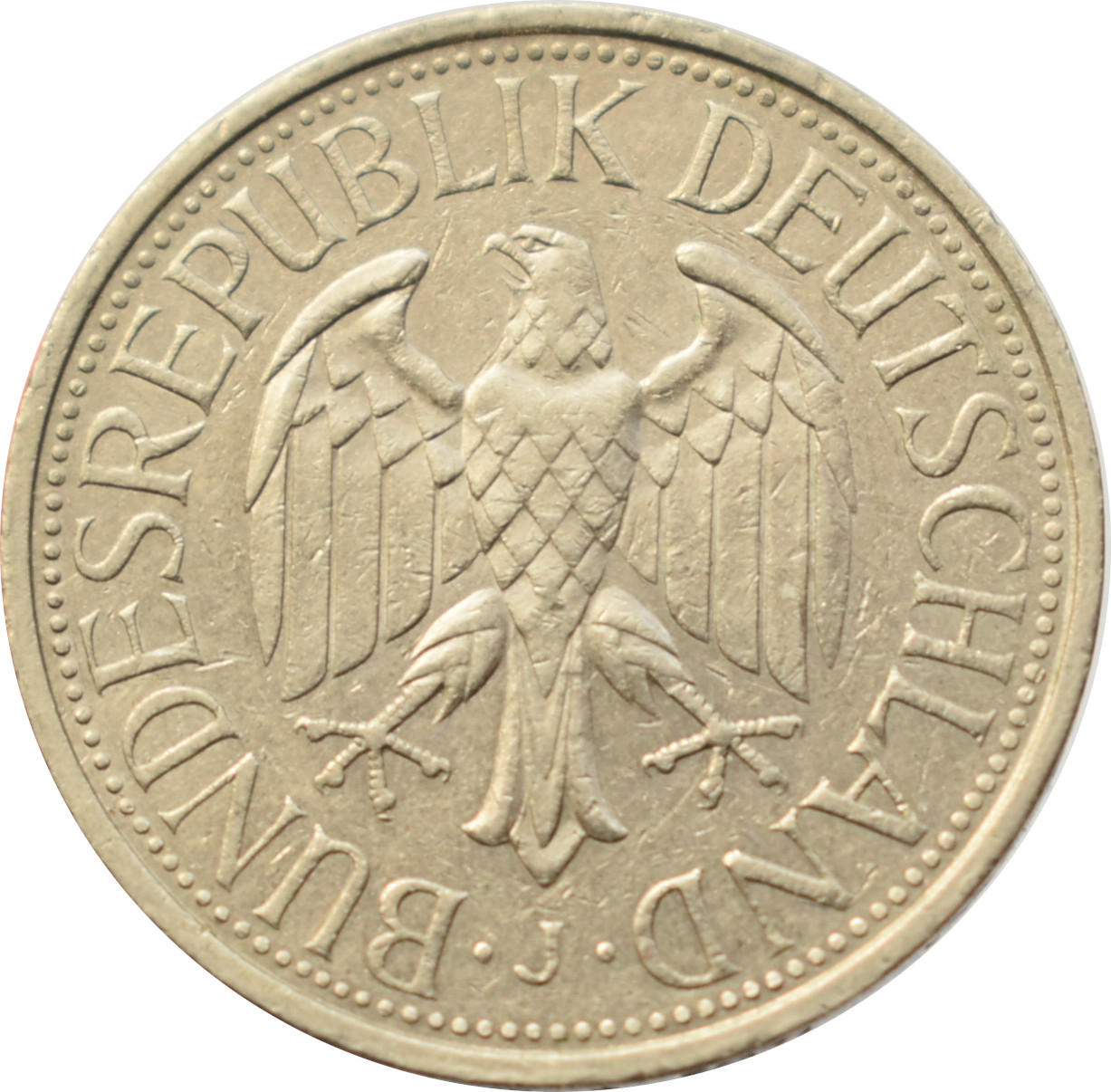BRD 1 Deutsche Mark 1981 J