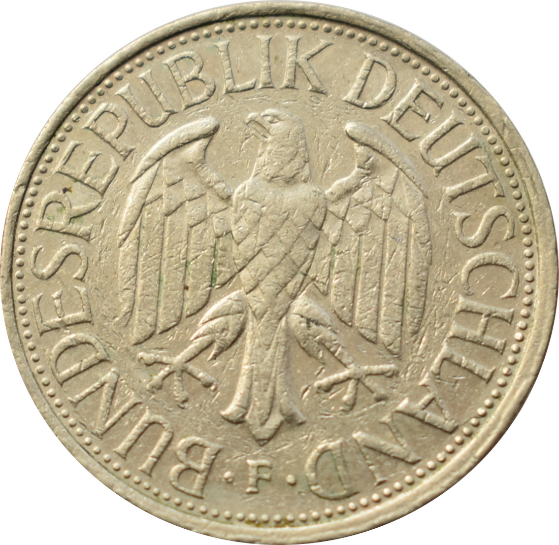 BRD 1 Deutsche Mark 1988 F