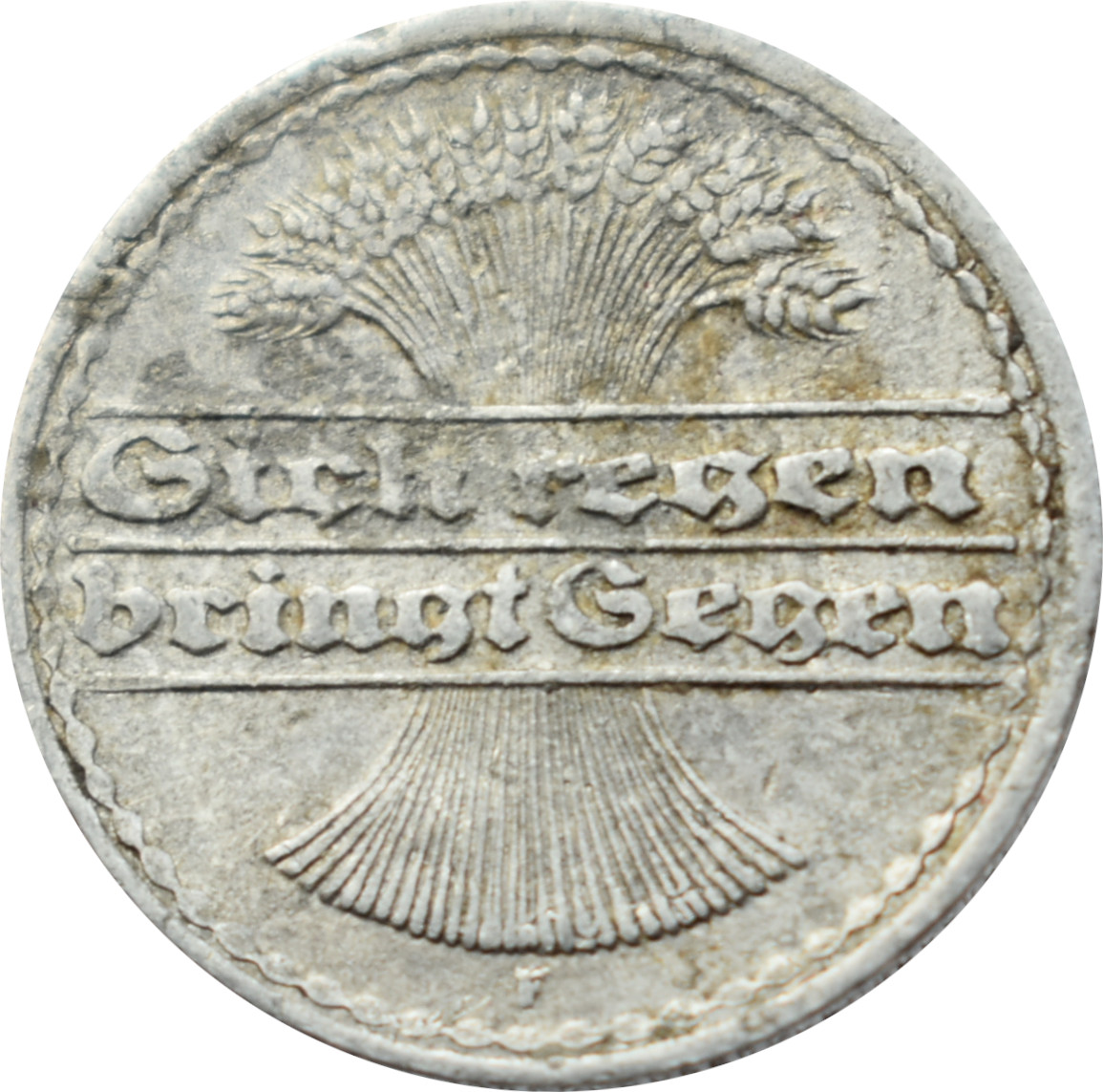 Nemecko - Weimarská republika 50 Pfennig 1922 F