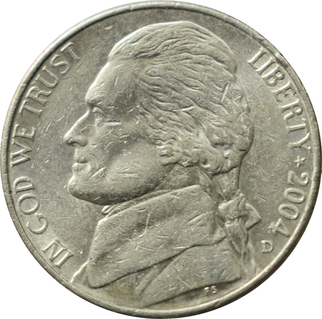 Spojené štáty 5 Cents 2004 D
