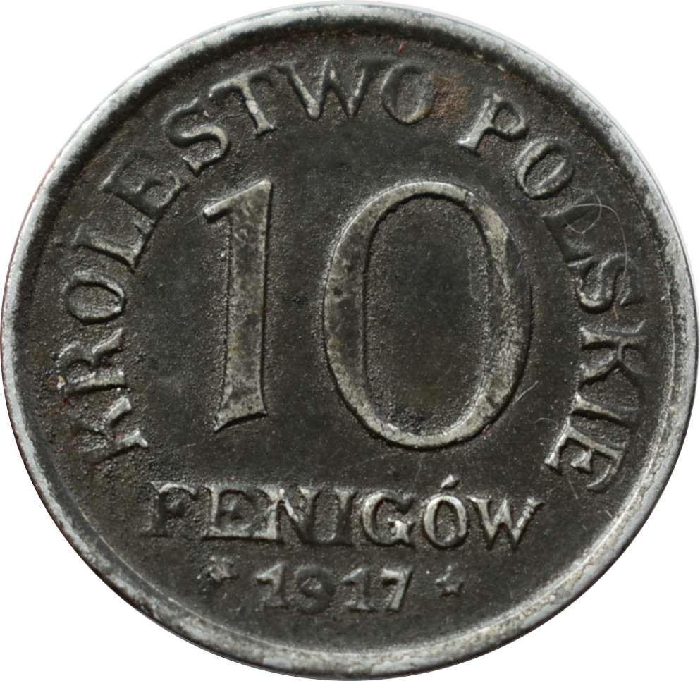 Poľsko 10 Fenigow 1917