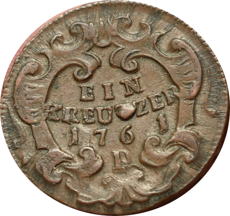 Mária Terézia Ein Kreutzer 1761 P
