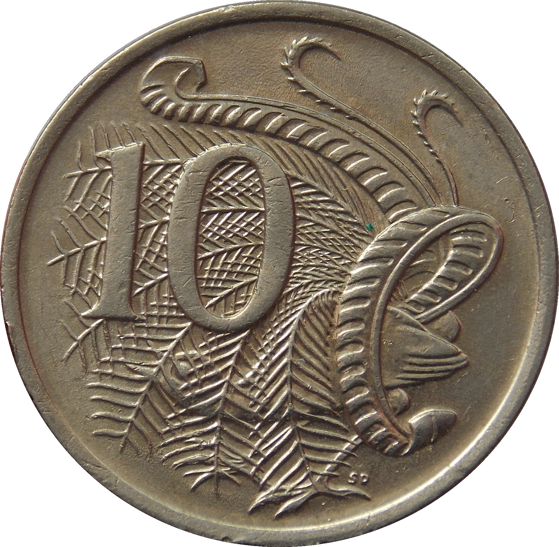 Austrália 10 Cents 1982
