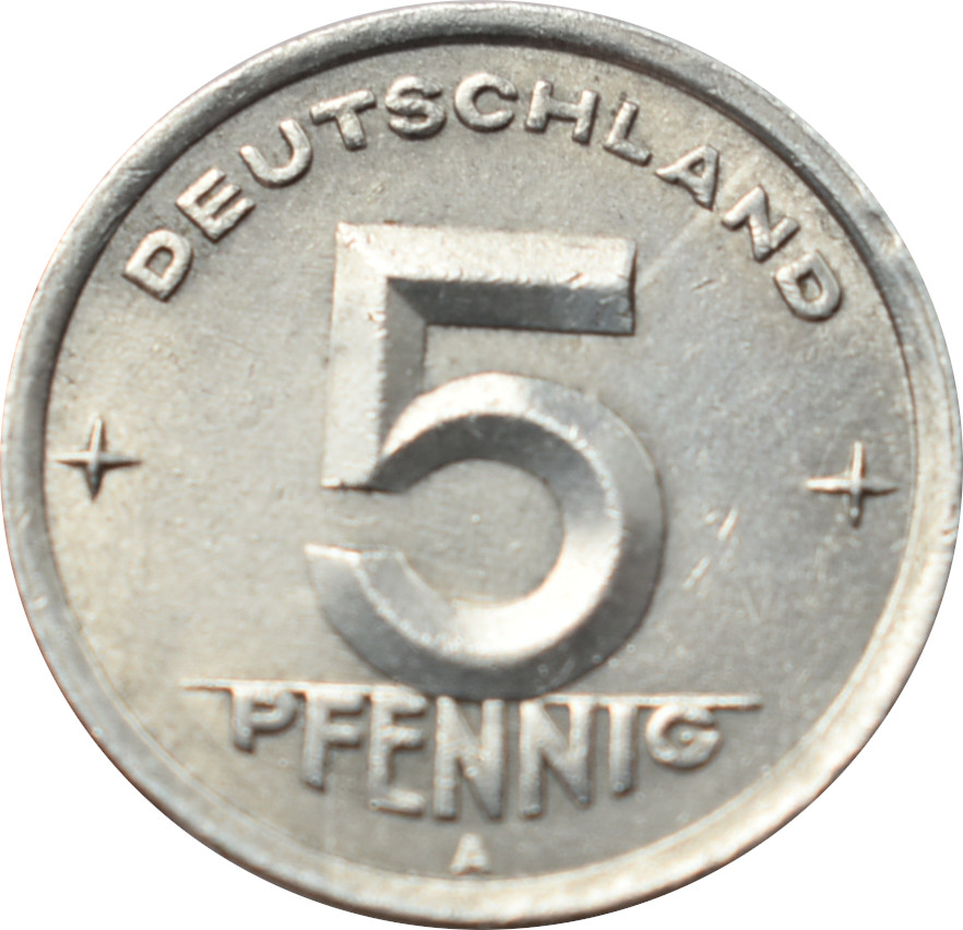 DDR 5 Pfennig 1949 A