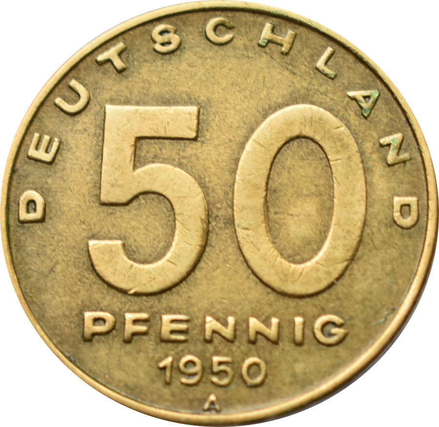 DDR 50 Pfennig 1950