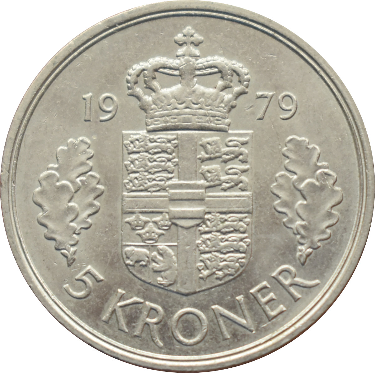 Dánsko 5 Kroner 1979