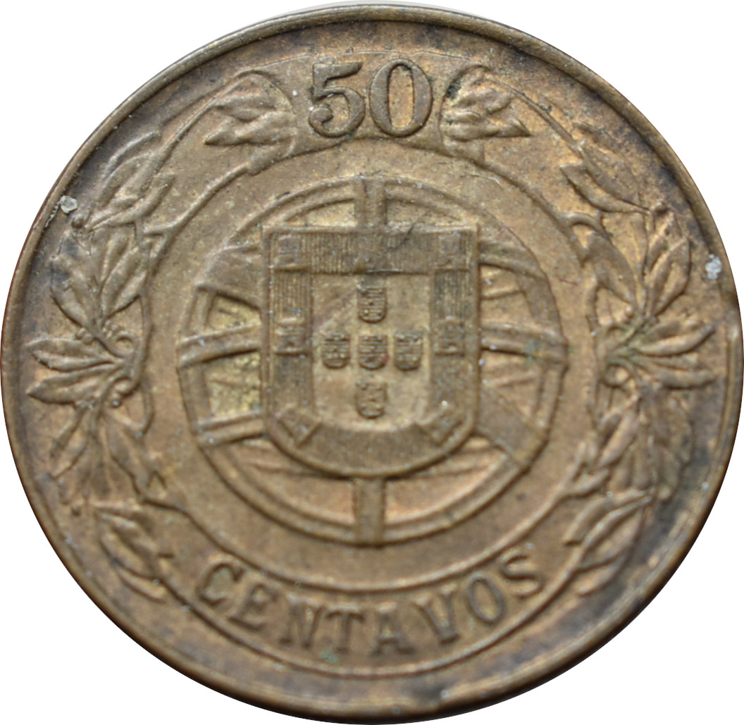 Portugalsko 50 Centavos 1926