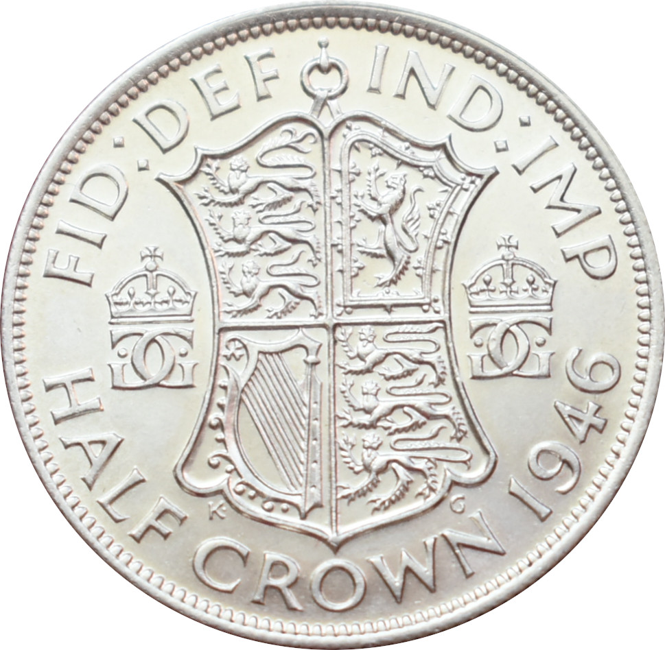 Anglicko 1/2 Crown 1946