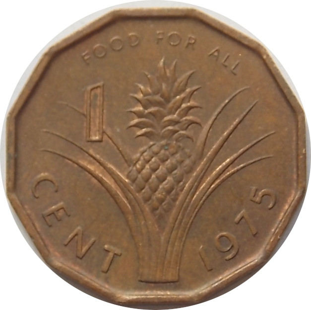 Svazijsko 1 Cent 1975 FAO