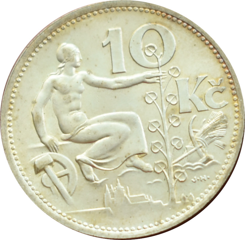 ČSR 10 Kčs 1931