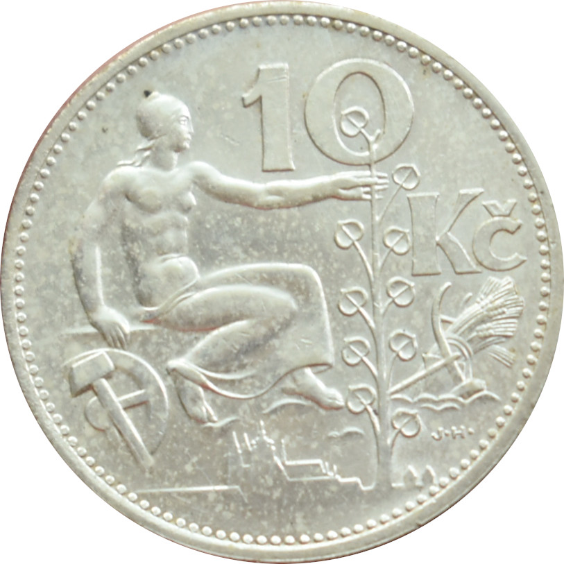 ČSR 10 Kčs 1930