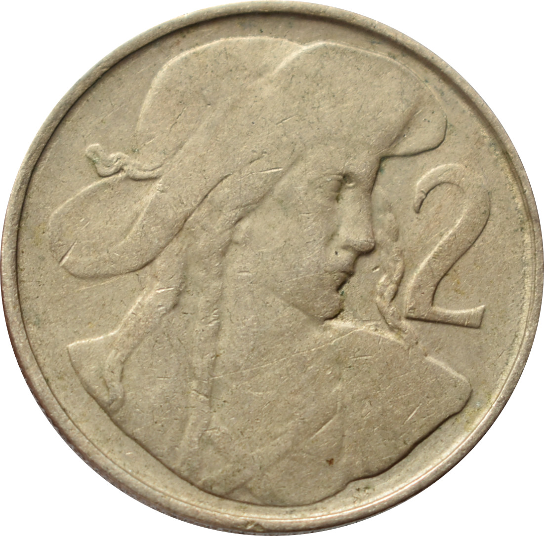 ČSR 2 Kčs 1947