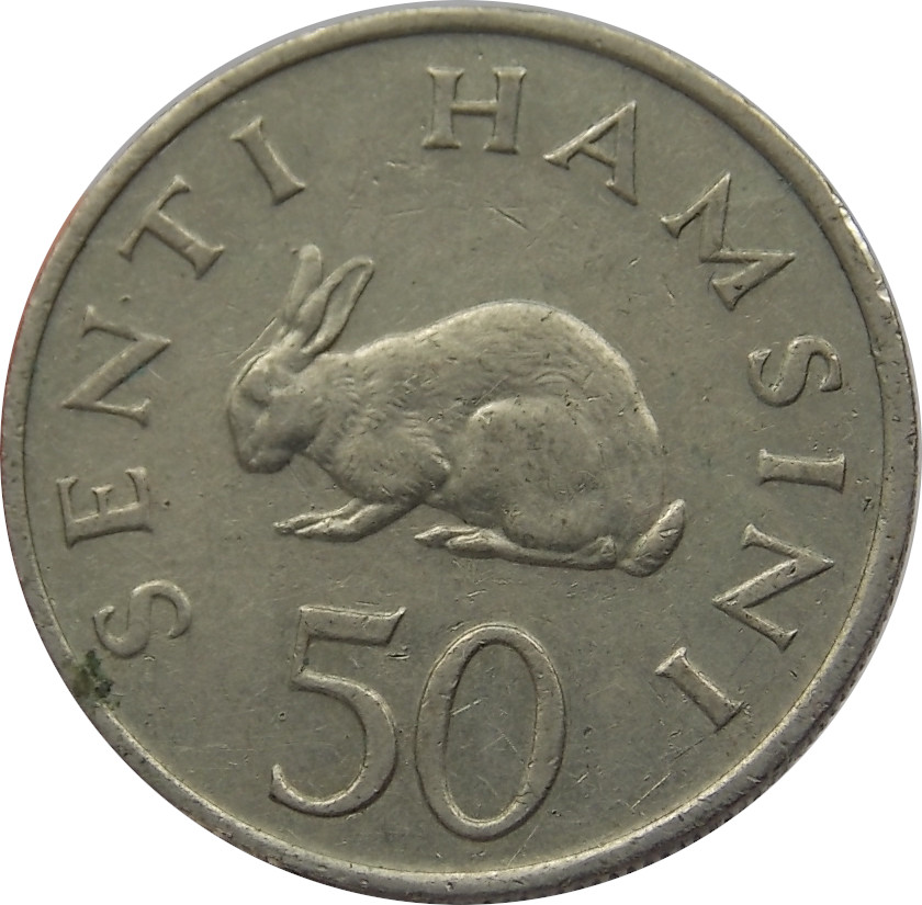 Tanzánia 50 Senti 1966