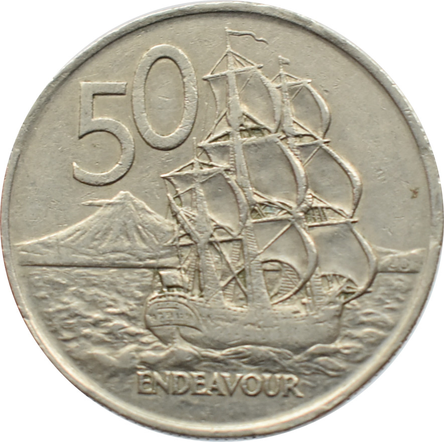 Nový Zéland 50 Cents 1967