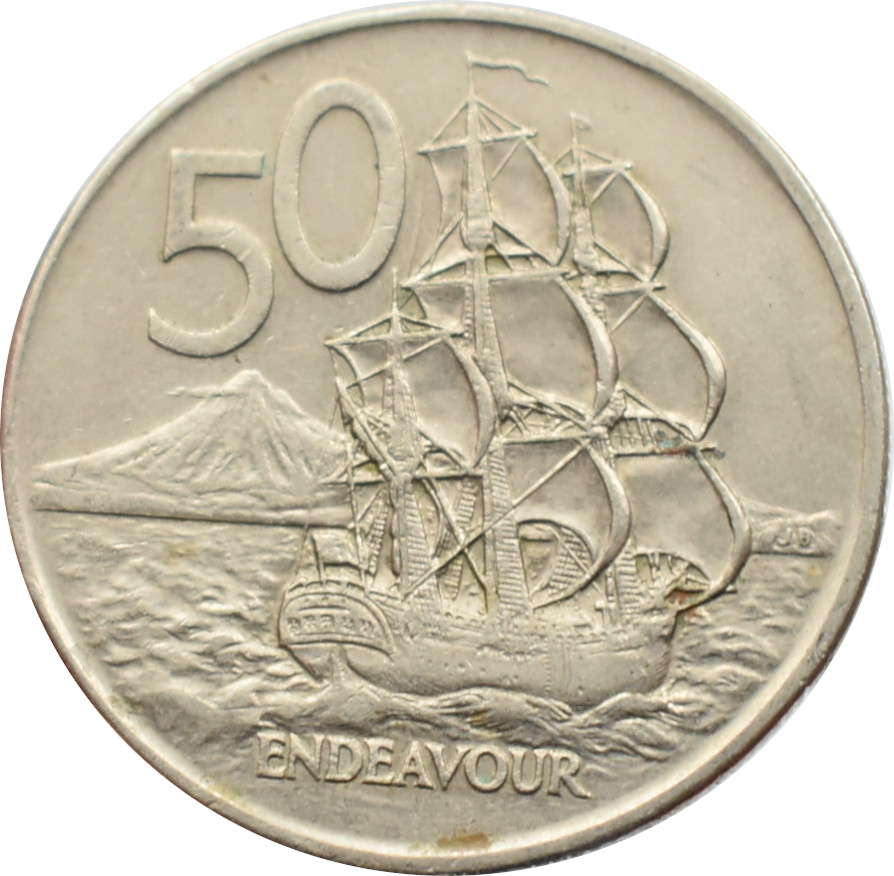 Nový Zéland 50 Cents 1973