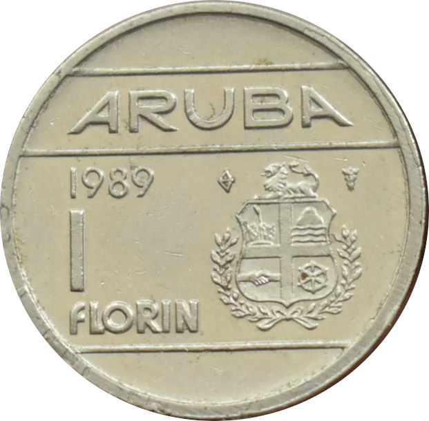 Aruba 1 Florin 1989