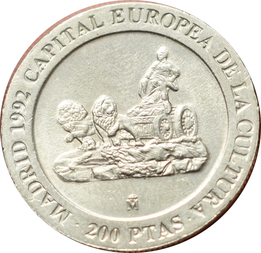 Španielsko 200 Pesetas 1991