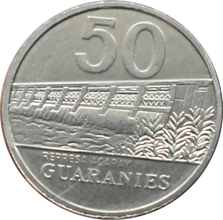 Paraguaj 50 Guaranies 2019