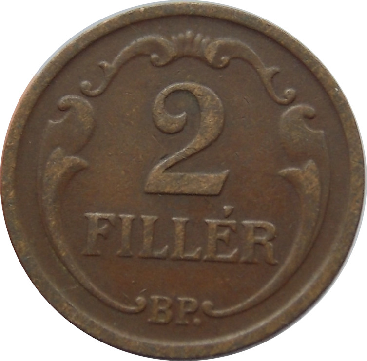 Maďarsko 2 Fillér 1938 