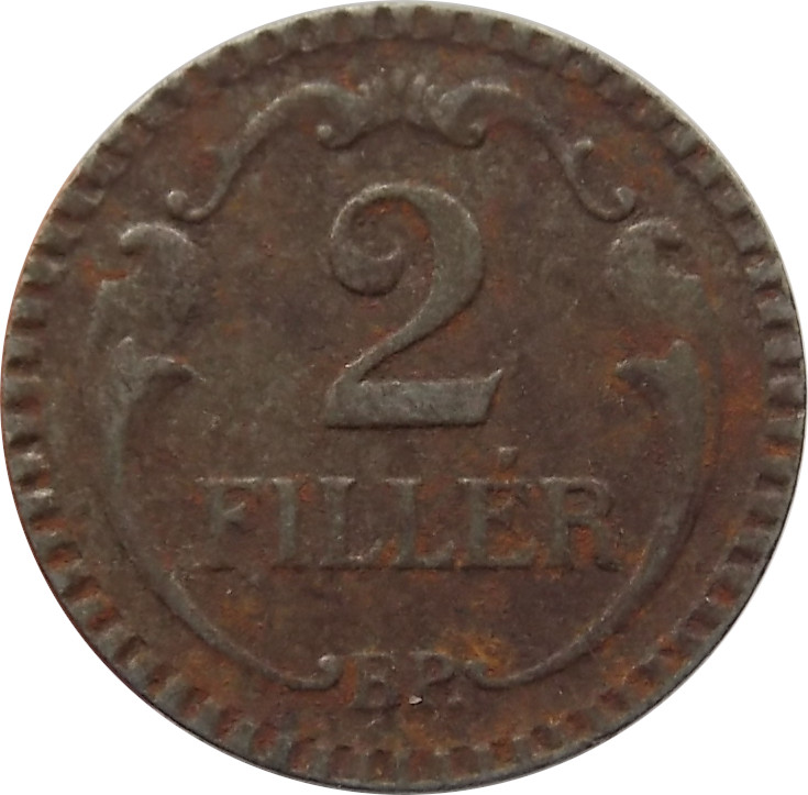 Maďarsko 2 Fillér 1940 