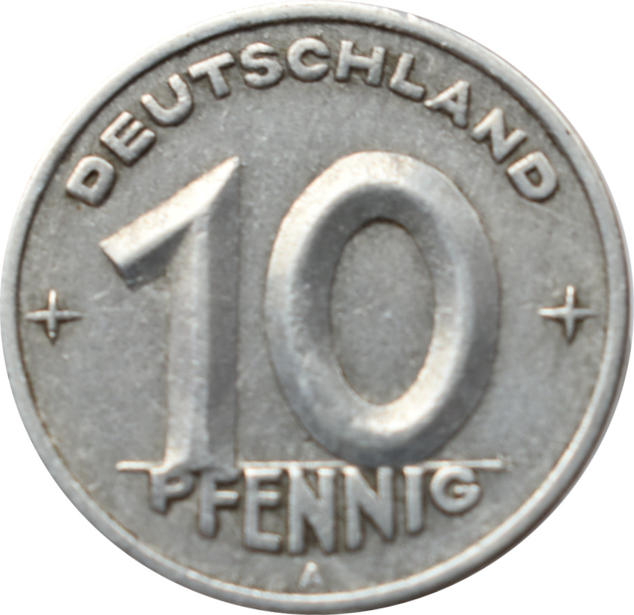 DDR 10 Pfennig 1948 A