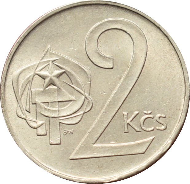 ČSSR 2 Kčs 1986