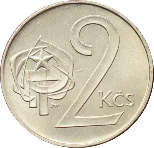 ČSSR 2 Kčs 1989