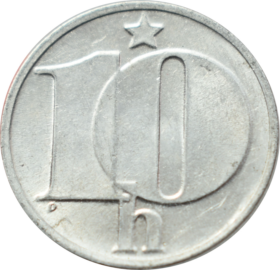 ČSSR 10 Halier 1977