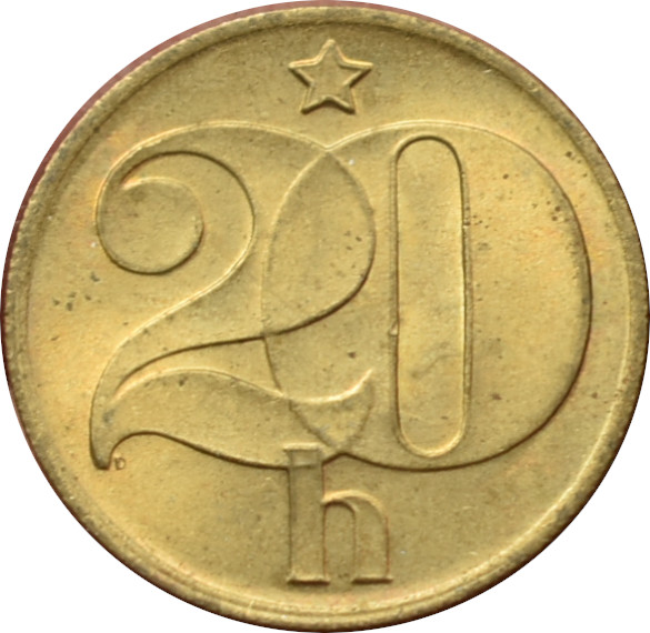 ČSSR 20 Halier 1976