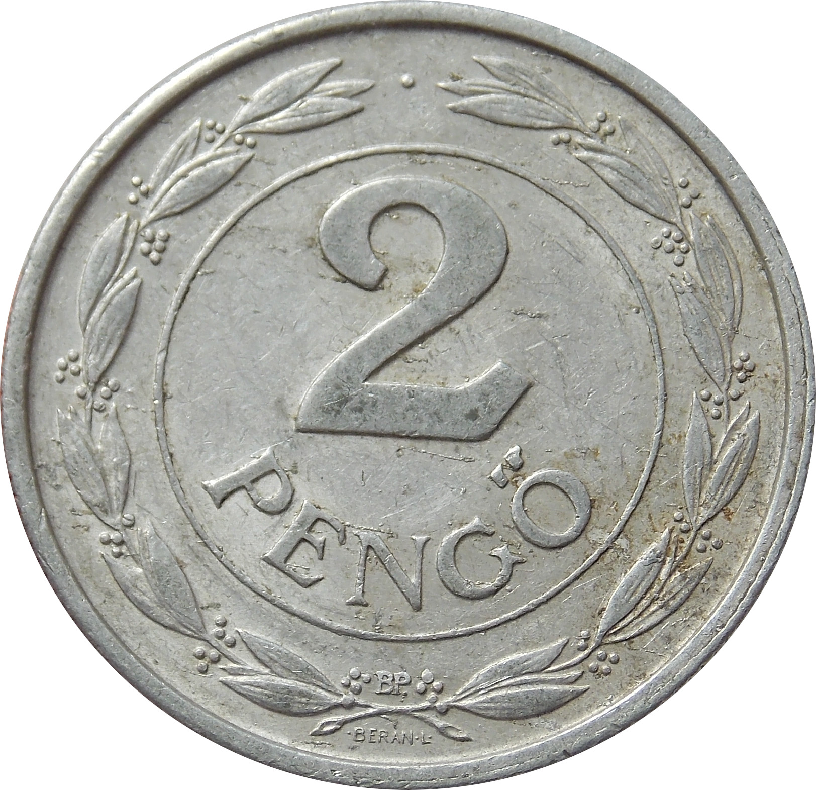 Maďarsko 2 Pengő 1943