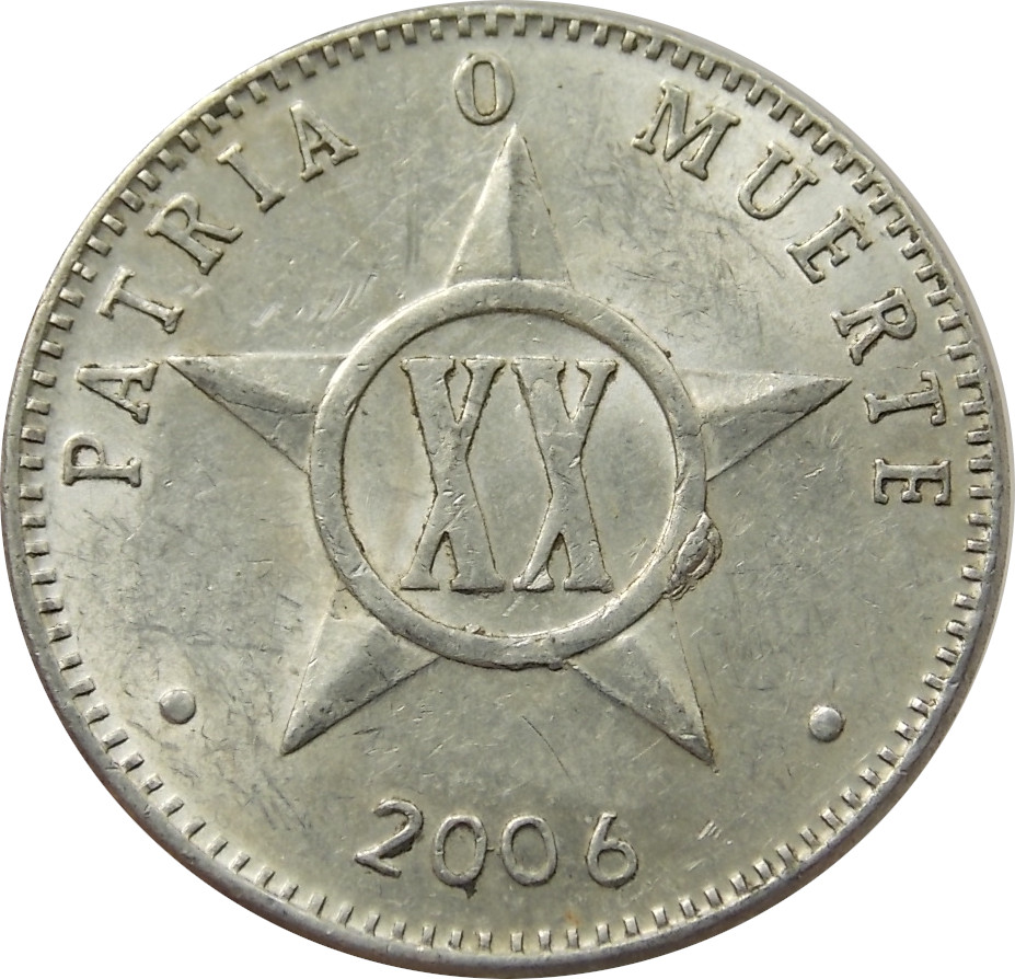 Kuba 20 Centavos 2006