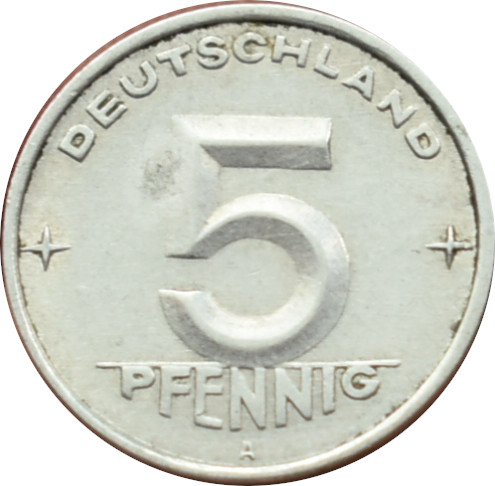 DDR 5 Pfennig 1952 A