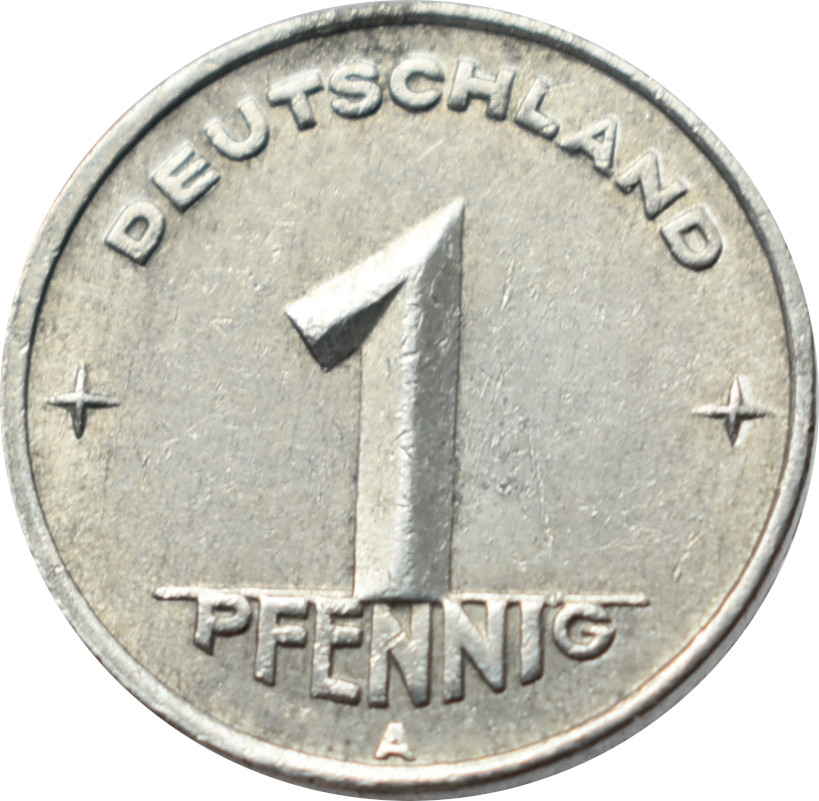 DDR 1 Pfennig 1949 A