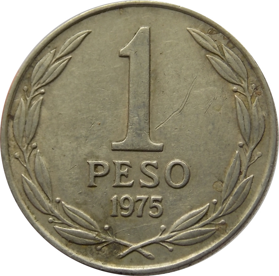Čile 1 Peso 1975