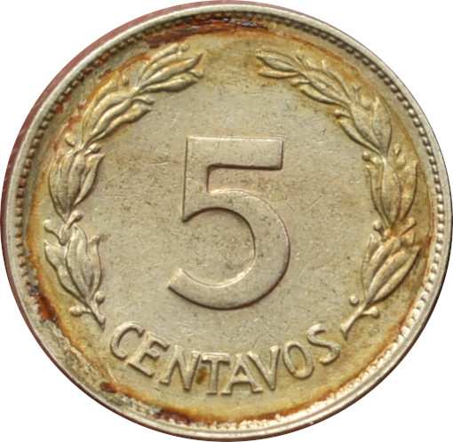 Ekvádor 5 Centavos 1946