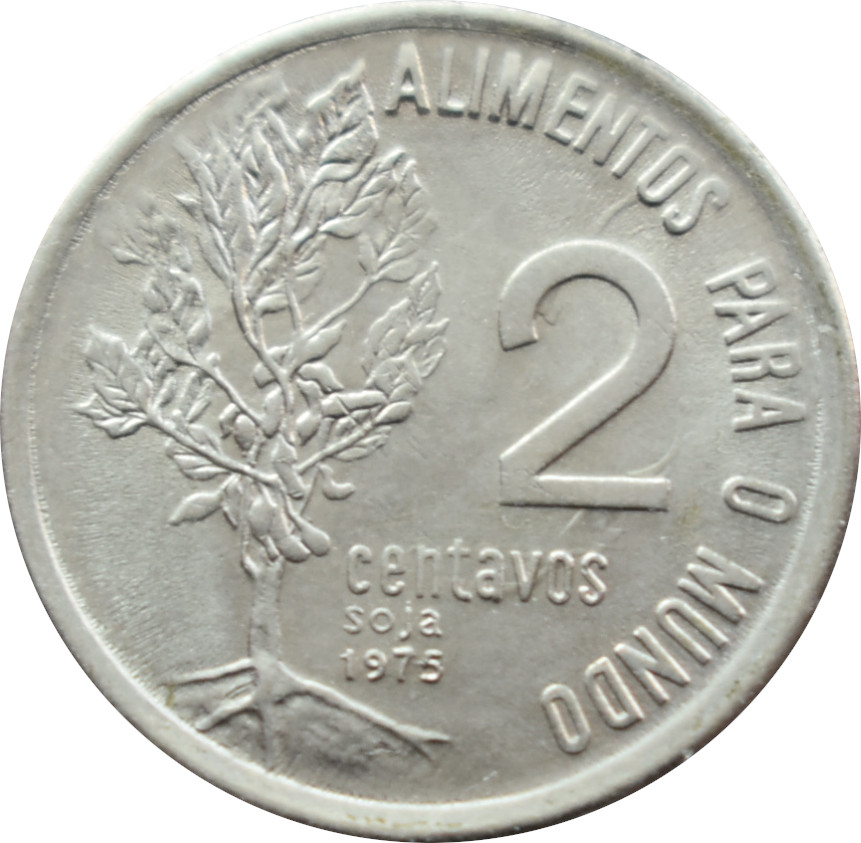 Brazília 2 Centavos 1975 FAO