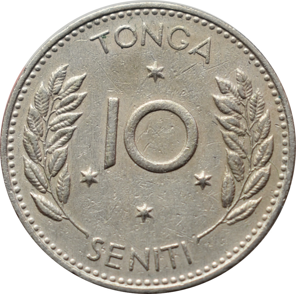 Tonga 10 Seniti 1967