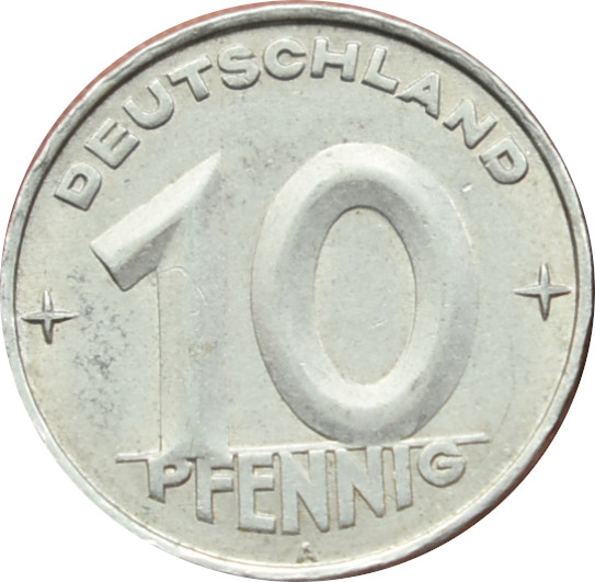 DDR 10 Pfennig 1952 A