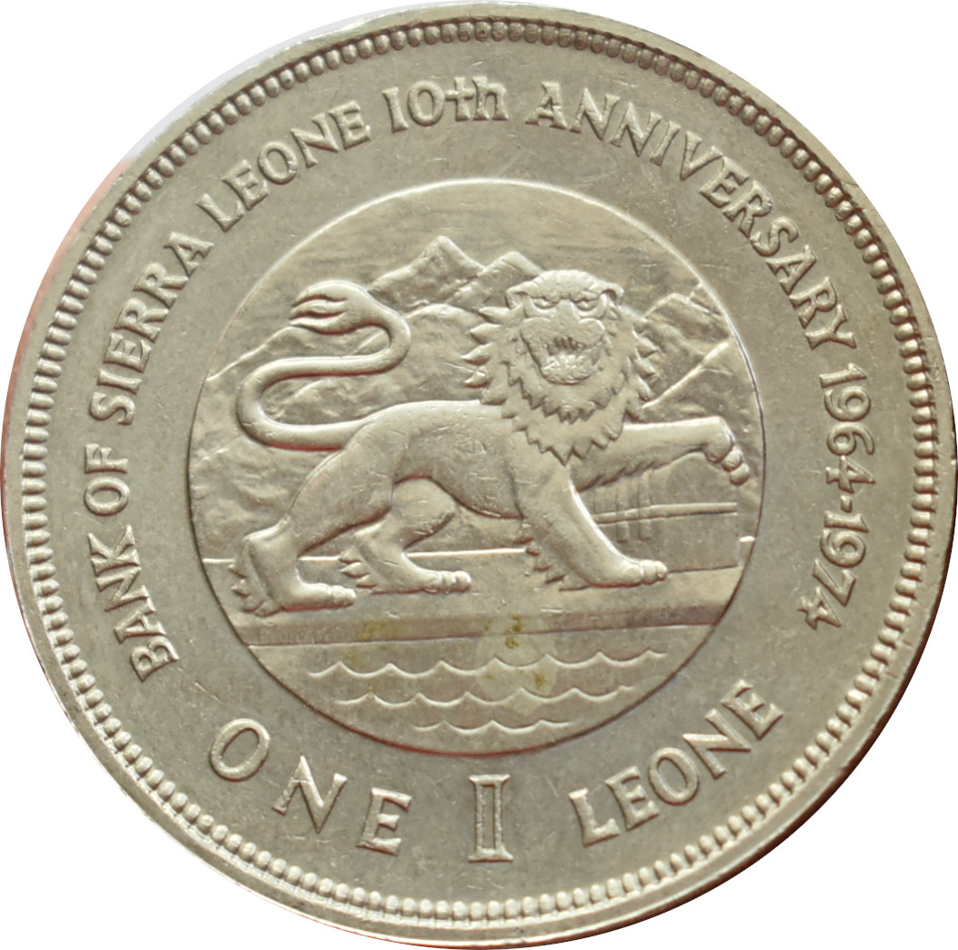 Sierra Leone 1 Leone 1974