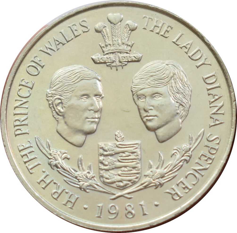 Guernsey 25 Pence 1981