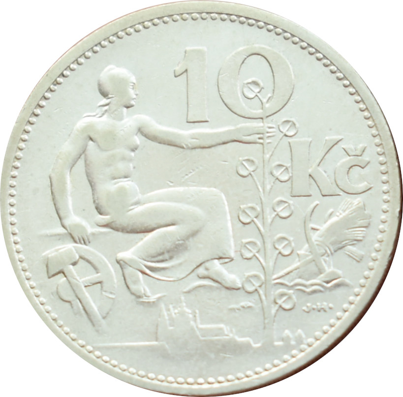 ČSR 10 Kčs 1932