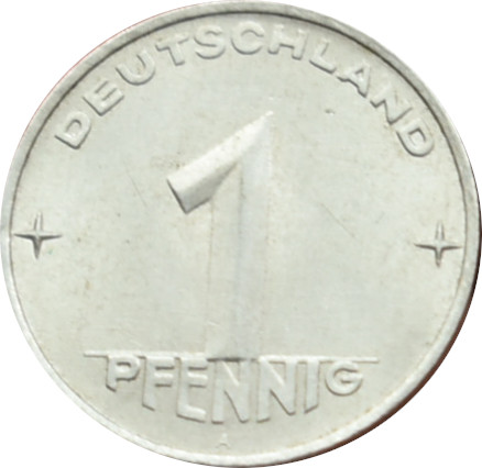 DDR 1 Pfennig 1953 A