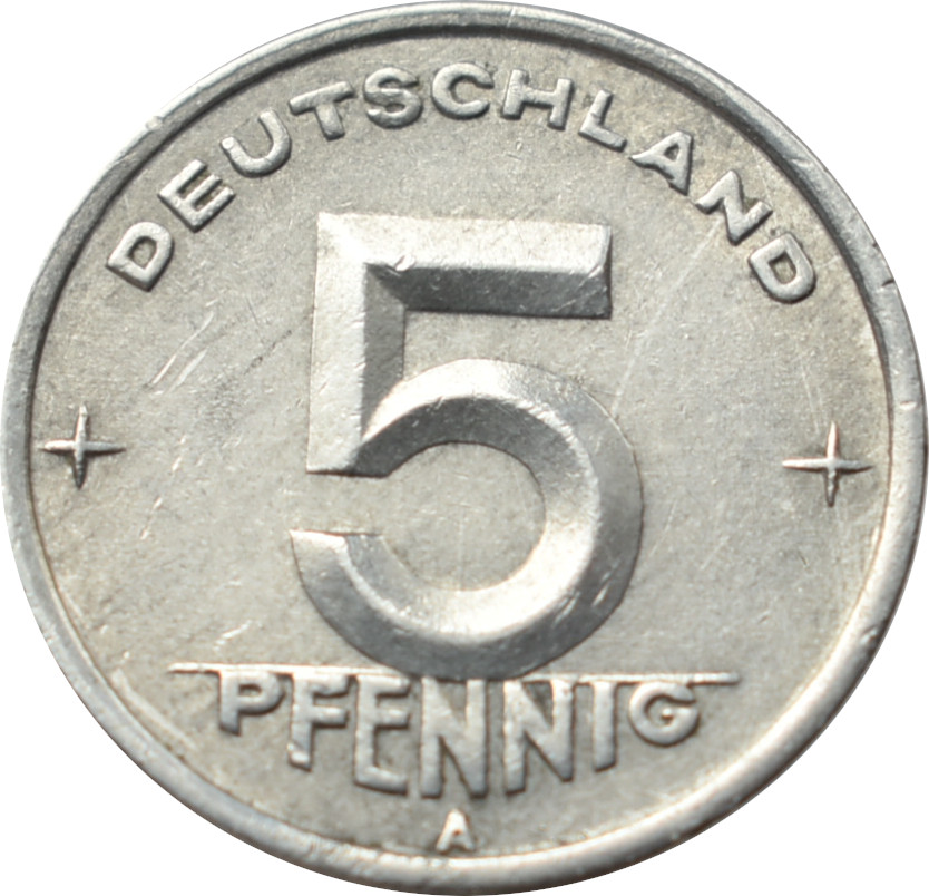 DDR 5 Pfennig 1948 A