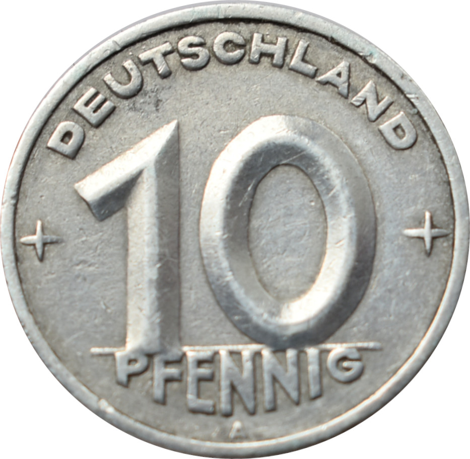 DDR 10 Pfennig 1949 A