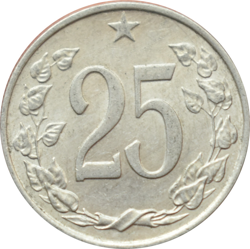 ČSSR 25 Halier 1963