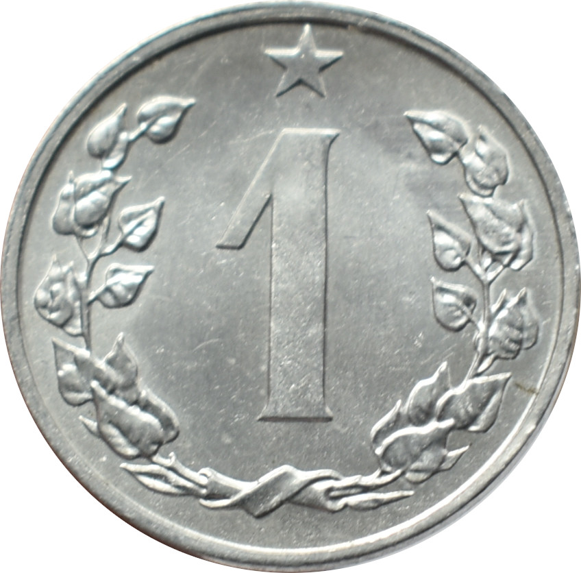 ČSSR 1 Halier 1986