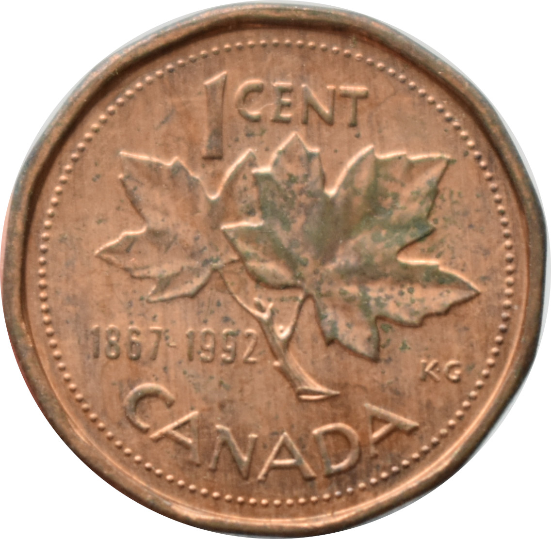 Kanada 1 Cent 1992